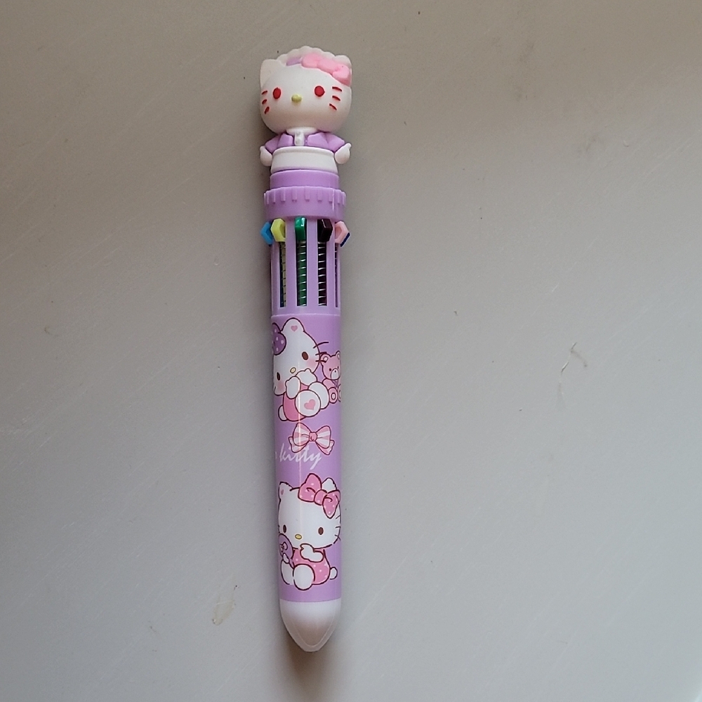 Hello Kitty Purple Multi-Color Pen